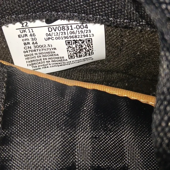 Nike Dunk Low (BLACK AMBER BROWN), Mens Size-12 - Picture 6 of 12